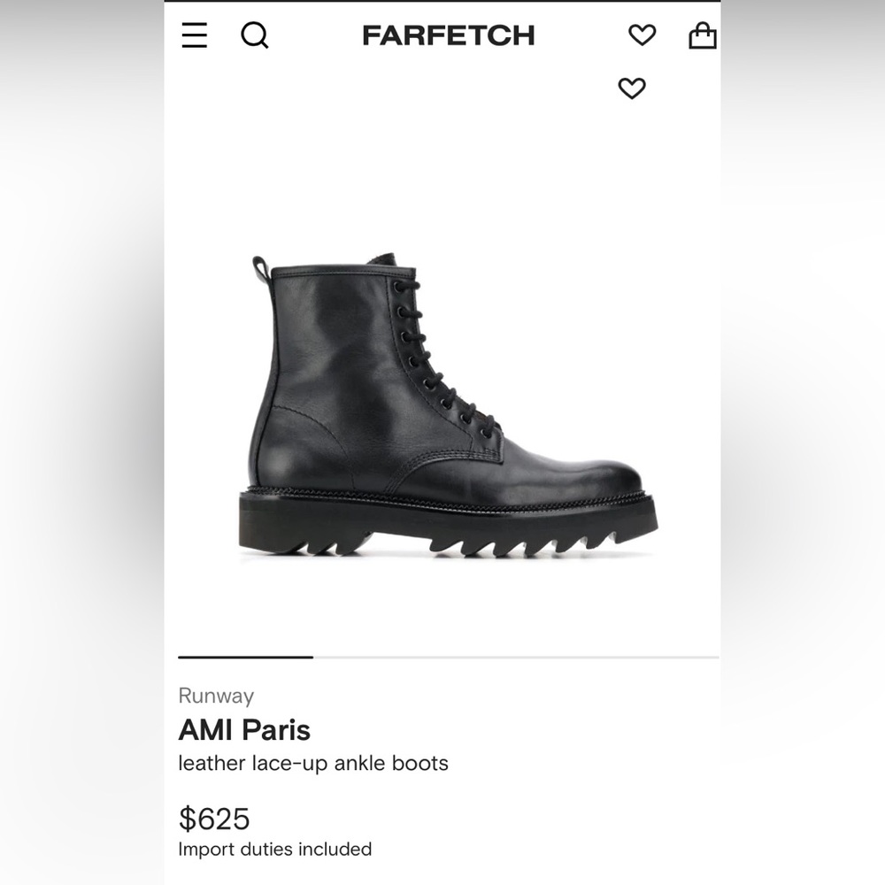 Ami Runway Boots